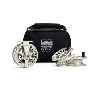 Waterworks Lamson Liquid 3 Pack Fly Reel in Vapor